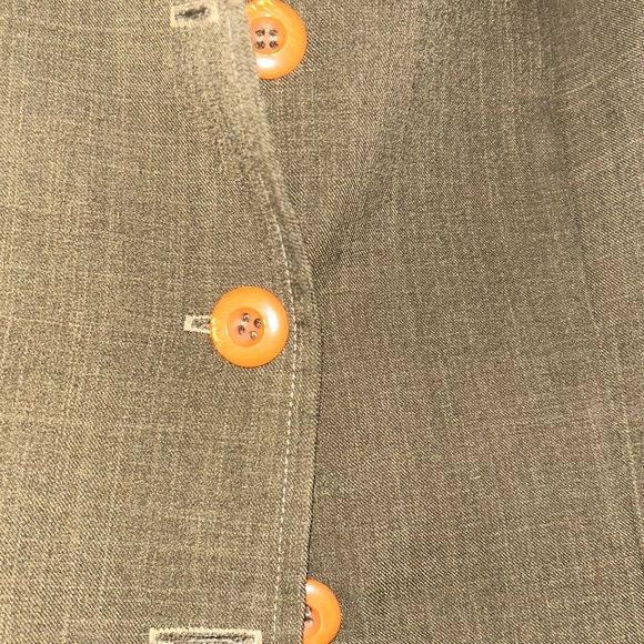 Vintage ‘90s Forever 21 Army Green Vest - Picture 3 of 6